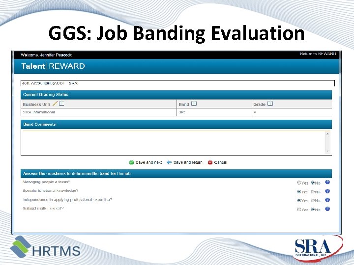 GGS: Job Banding Evaluation 
