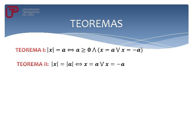 TEOREMAS 