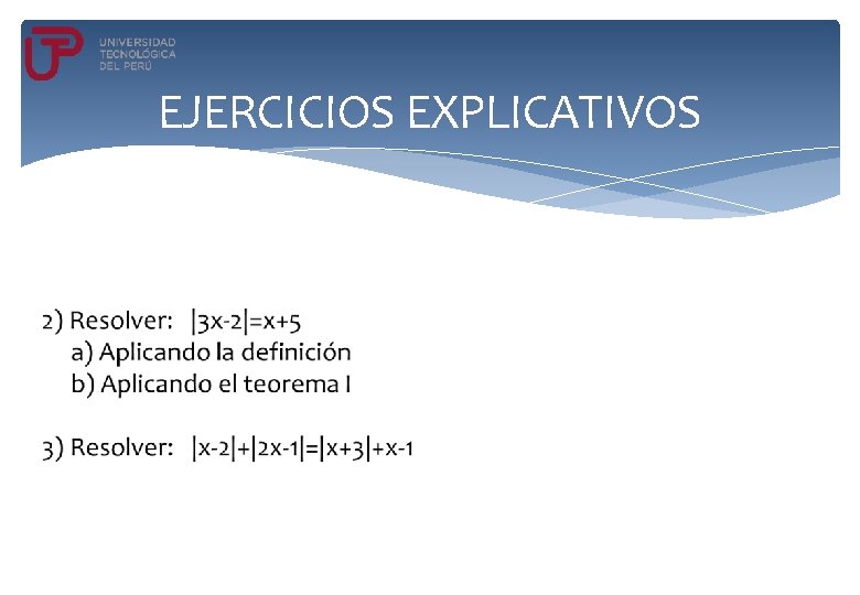 EJERCICIOS EXPLICATIVOS 