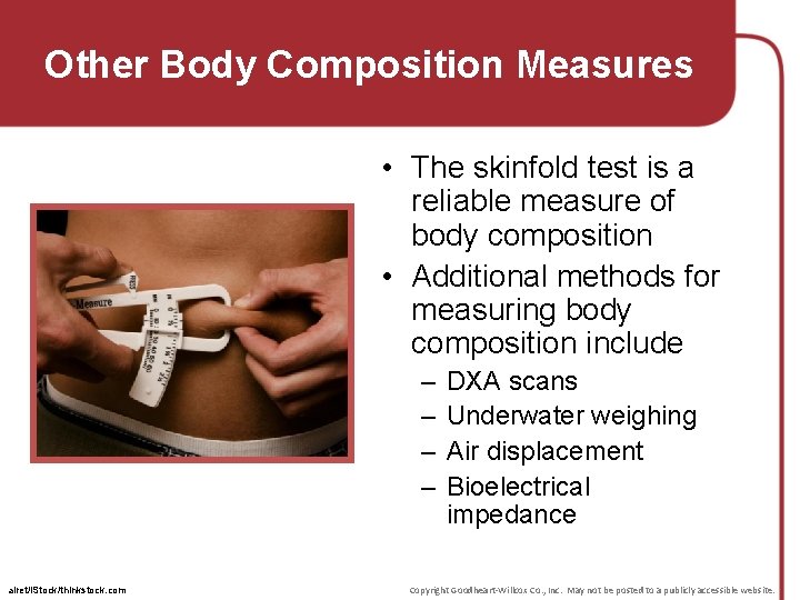 Chapter 4 Body Weight and Composition Lesson 4