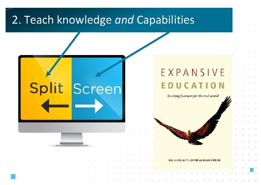 2. Teach knowledge and Capabilities 