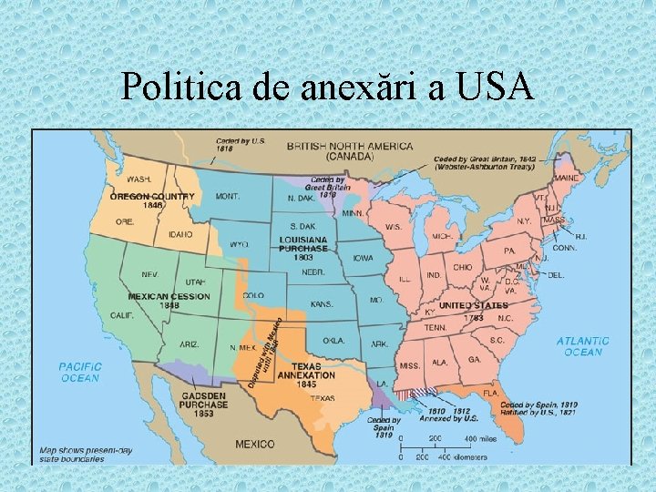 Politica de anexări a USA § 1847: State of Deseret established, technically in Mexican
