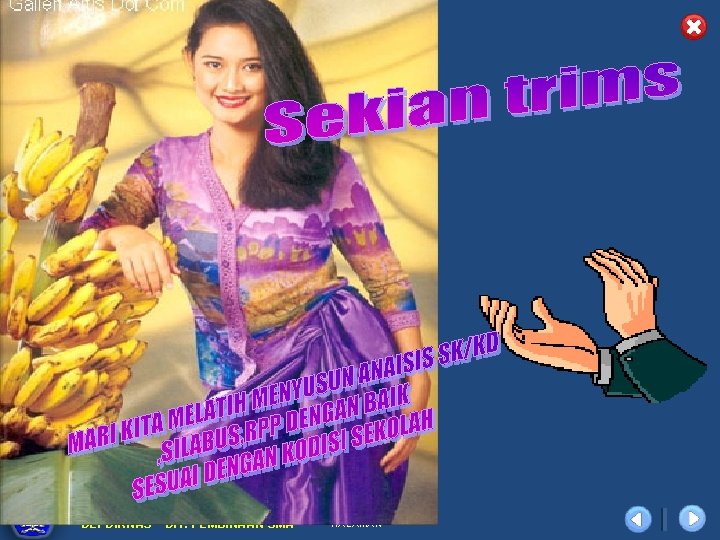 DIKLAT/BIMTEK KTSP 2009 DEPDIKNAS – DIT. PEMBINAAN SMA HALAMAN 