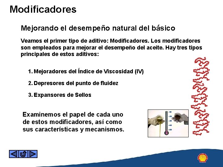Modificadores Mejorando el desempeño natural del básico Veamos el primer tipo de aditivo: Modificadores.