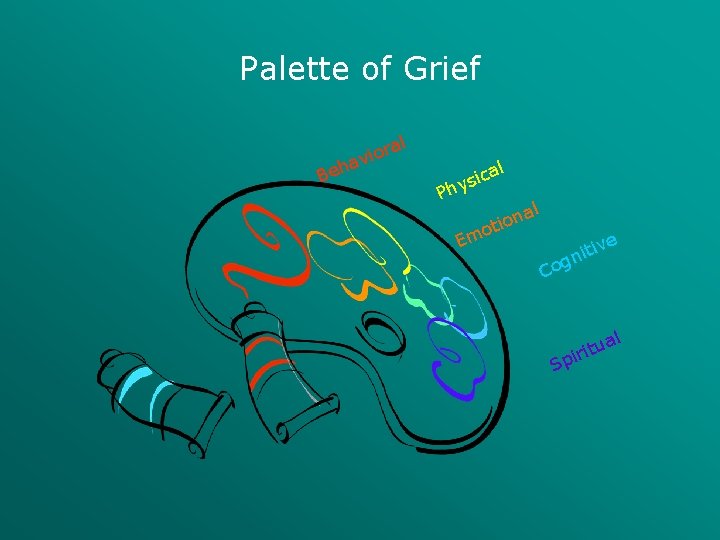 Palette of Grief l Beh ora i v a cal i s Phy l