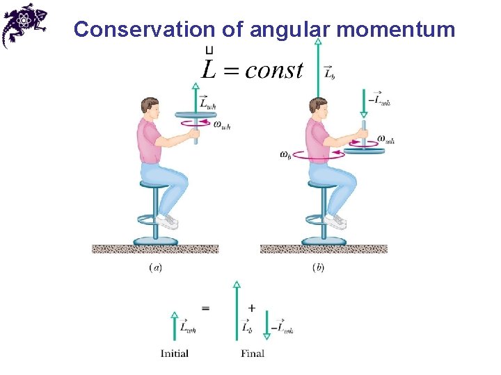 Conservation of angular momentum 