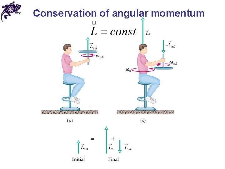 Conservation of angular momentum Conservation of angular momentum