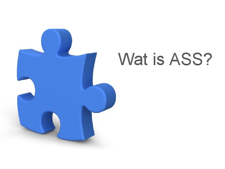 Wat is ASS? 