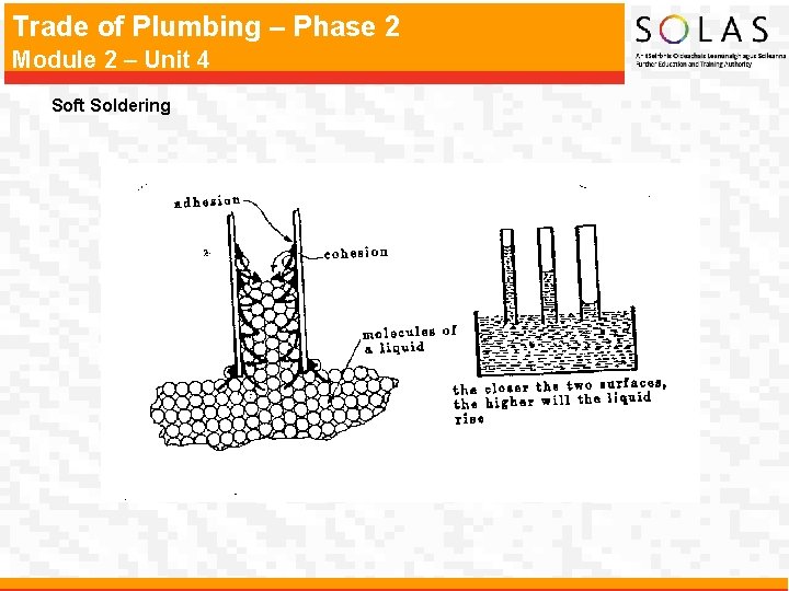 Trade of Plumbing – Phase 2 Module 2 – Unit 4 Soft Soldering 