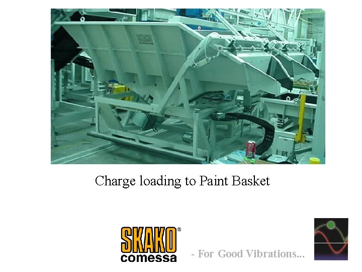 Charge loading to Paint Basket - For Good Vibrations. . . 