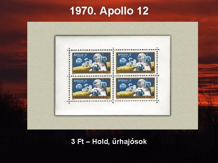 1970. Apollo 12 3 Ft – Hold, űrhajósok 