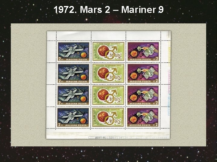 1972. Mars 2 – Mariner 9 