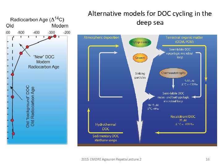 Alternative models for DOC cycling in the deep sea 2015 CMORE Agouron Repeta Lecture