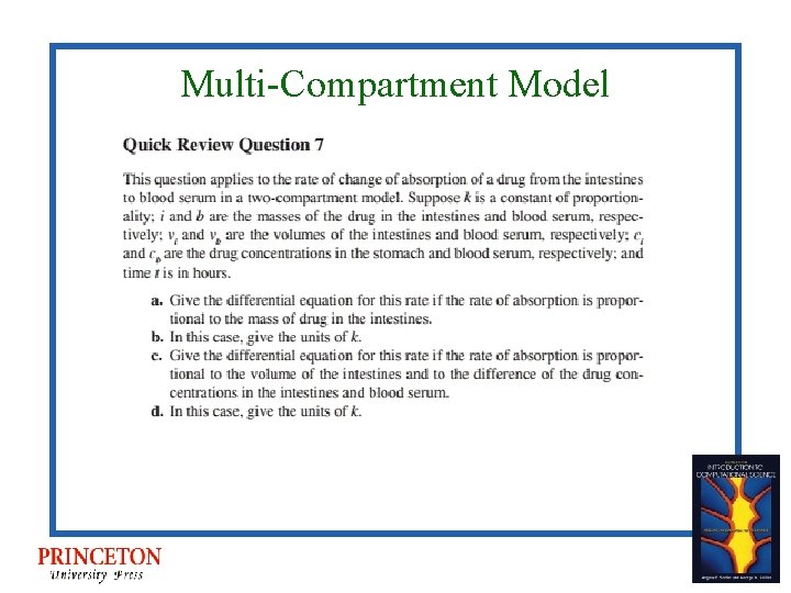 Multi-Compartment Model 