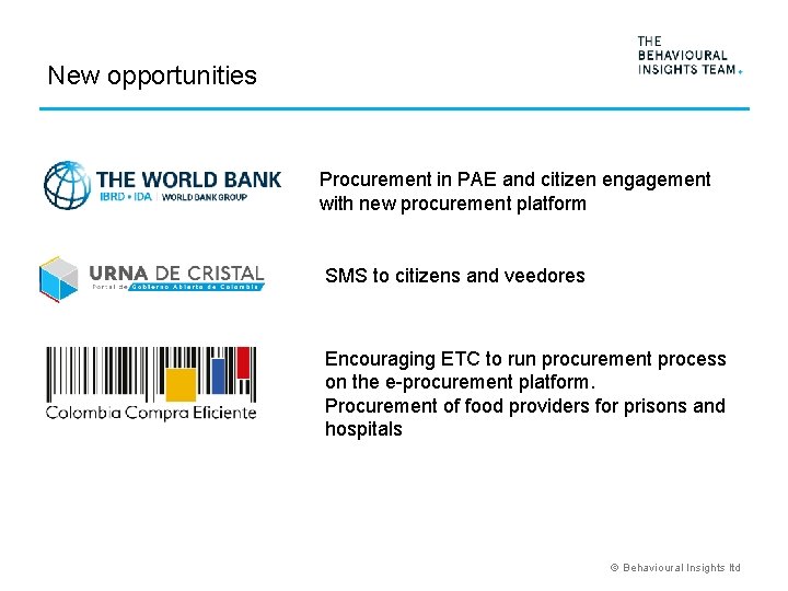 New opportunities Procurement in PAE and citizen engagement with new procurement platform SMS to