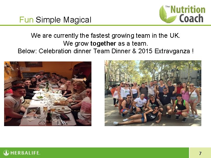 Fun Simple Magical We are currently the fastest growing team in the UK. We