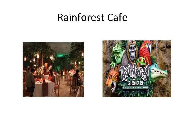 Rainforest Cafe 