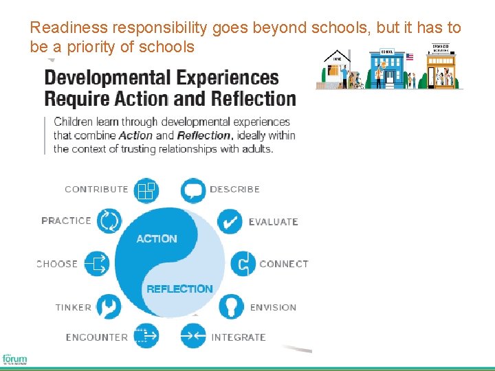 Readiness responsibility goes beyond schools, but it has to be a priority of schools