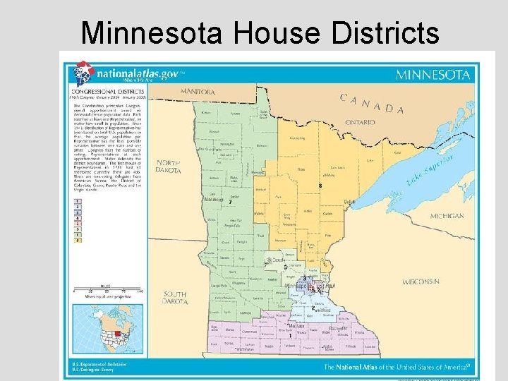 Minnesota House Districts 