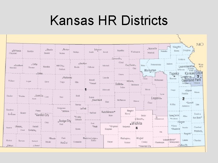 Kansas HR Districts 