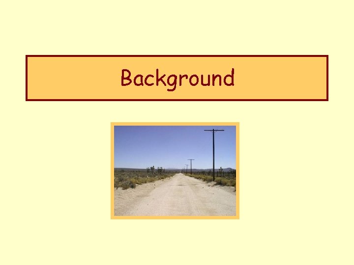 Background 
