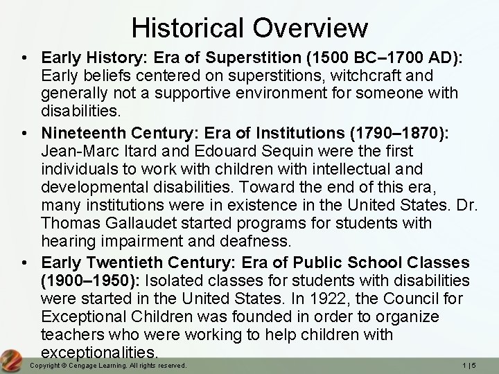 Historical Overview • Early History: Era of Superstition (1500 BC– 1700 AD): Early beliefs Historical Overview • Early History: Era of Superstition (1500 BC– 1700 AD): Early beliefs