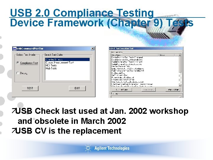 Agilent Technologies N 5416 A Automated USB 2