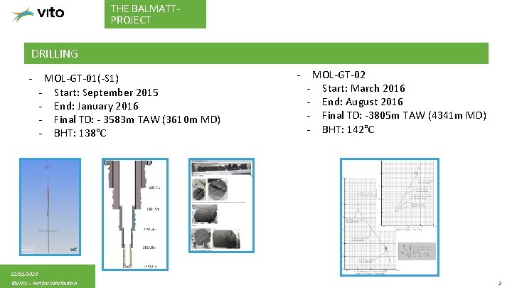 THE BALMATTPROJECT DRILLING - MOL-GT-01(-S 1) - Start: September 2015 - End: January 2016