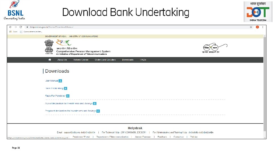 Download Bank Undertaking Page 18 