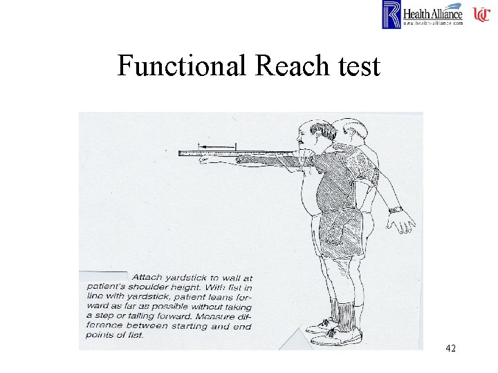 Functional Reach test 42 