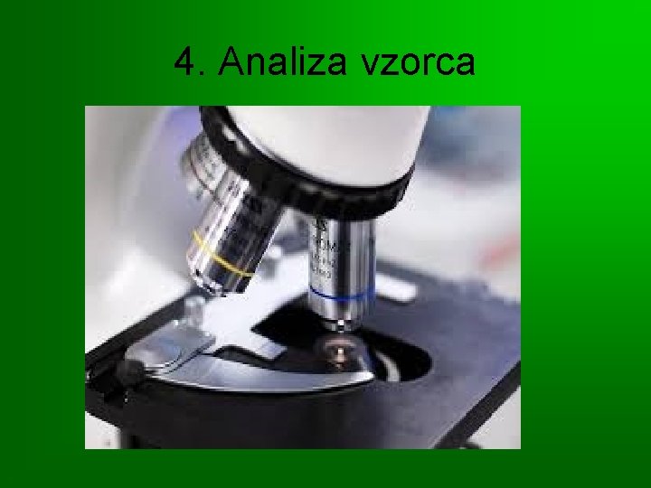 4. Analiza vzorca 