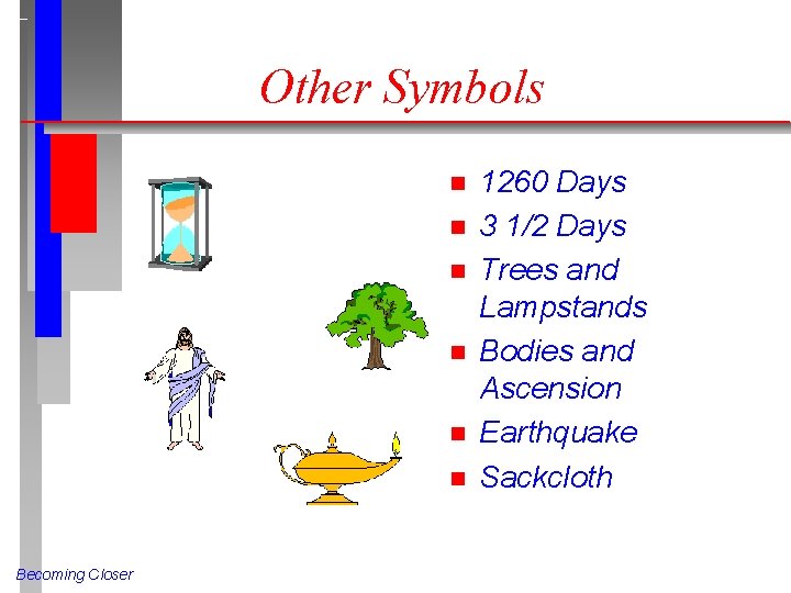 Other Symbols n n n Becoming Closer 1260 Days 3 1/2 Days Trees and