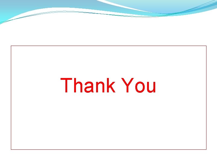 Thank You 