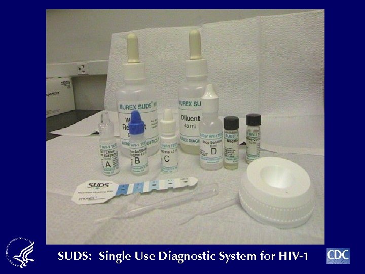 SUDS: Single Use Diagnostic System for HIV-1 