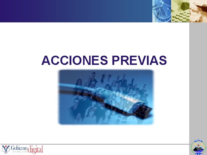 ACCIONES PREVIAS 