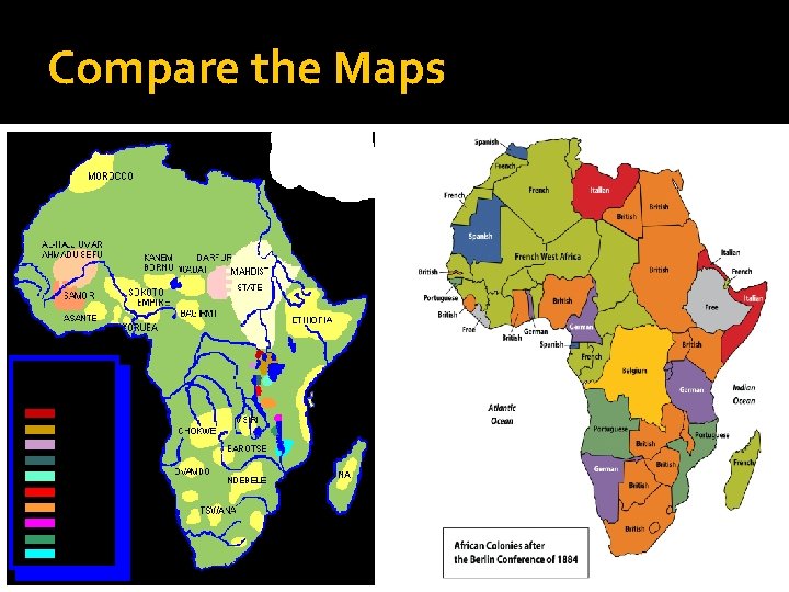 Compare the Maps Compare the Maps