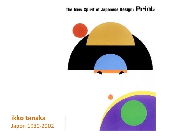 ikko tanaka Japon 1930 -2002 