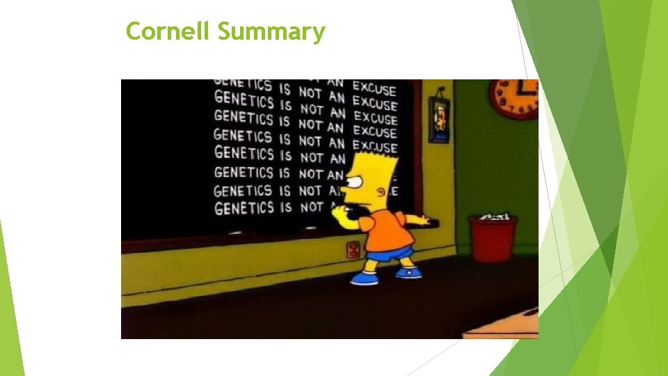 Cornell Summary 