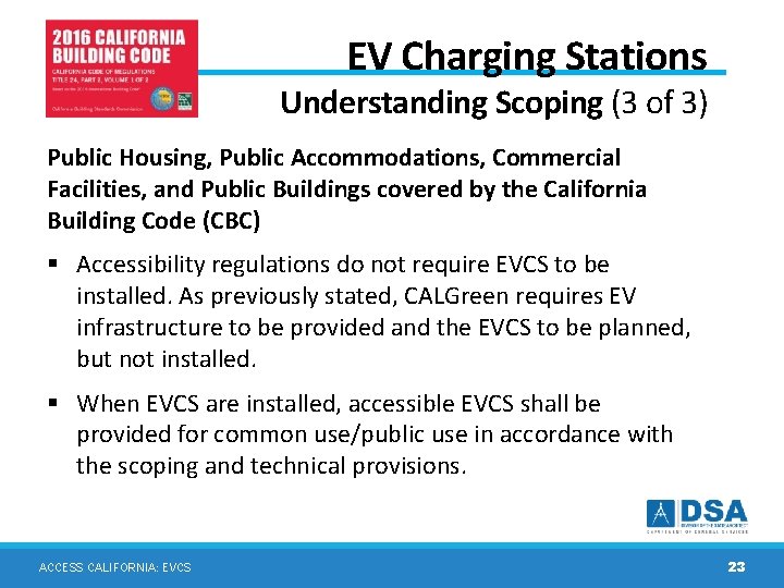 EV Charging Stations Understanding Scoping (3 of 3) Public Housing, Public Accommodations, Commercial Facilities, EV Charging Stations Understanding Scoping (3 of 3) Public Housing, Public Accommodations, Commercial Facilities,