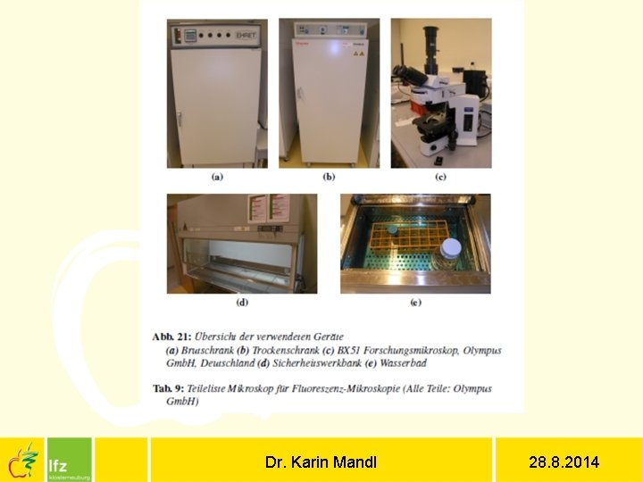 Dr. Karin Mandl 28. 8. 2014 