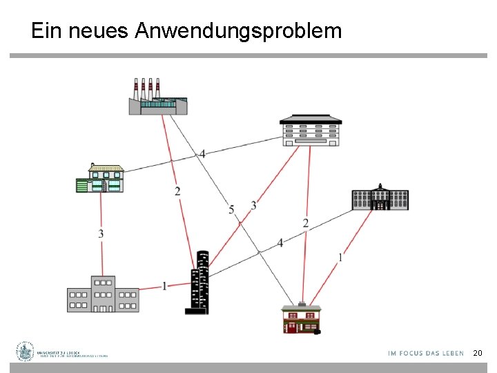 Ein neues Anwendungsproblem 20 