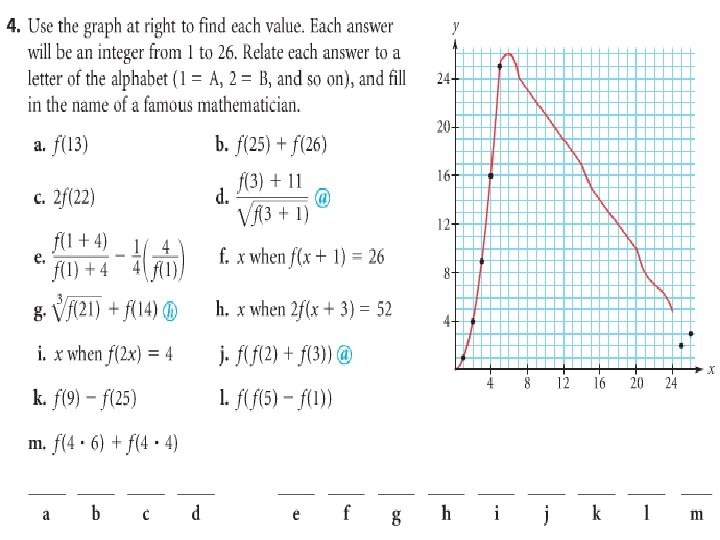 4. 2 Day 2 • Review Function Notation with BIG warm up: pg. 194