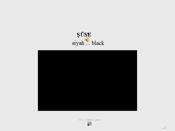ŞÜS E siyah. . . black www. danef. com 125 