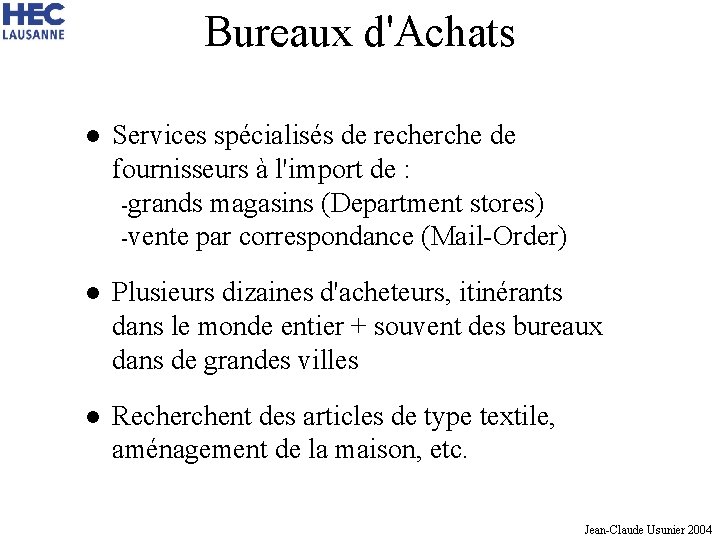 Bureaux d'Achats l Services spécialisés de recherche de fournisseurs à l'import de : -grands