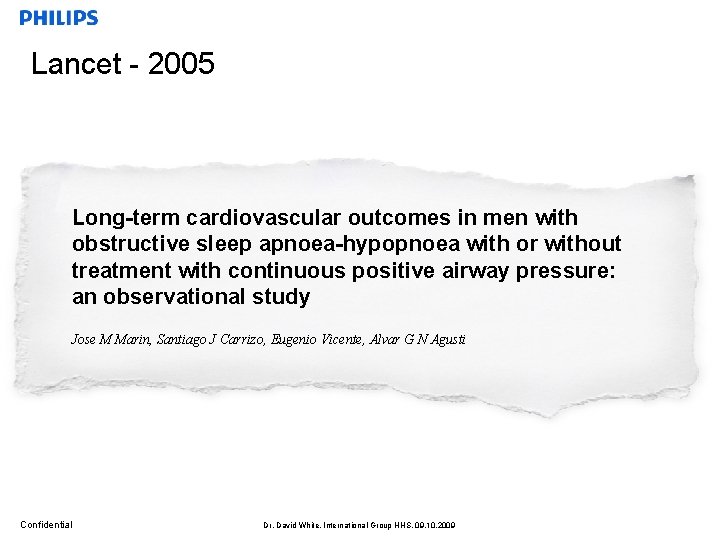 Lancet - 2005 Long-term cardiovascular outcomes in men with obstructive sleep apnoea-hypopnoea with or