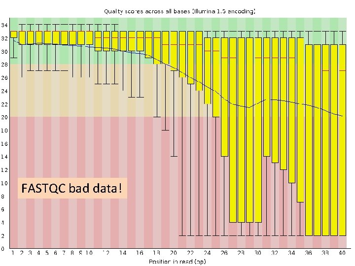 FASTQC bad data! 