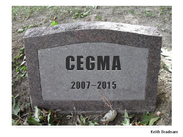 CEG Representation Not Necessarily Related to N 50 Keith Bradnam 