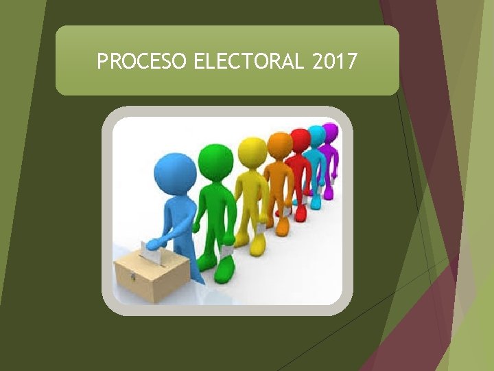 PROCESO ELECTORAL 2017 