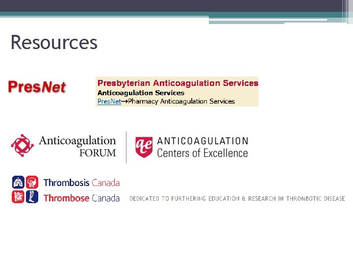 Resources Resources