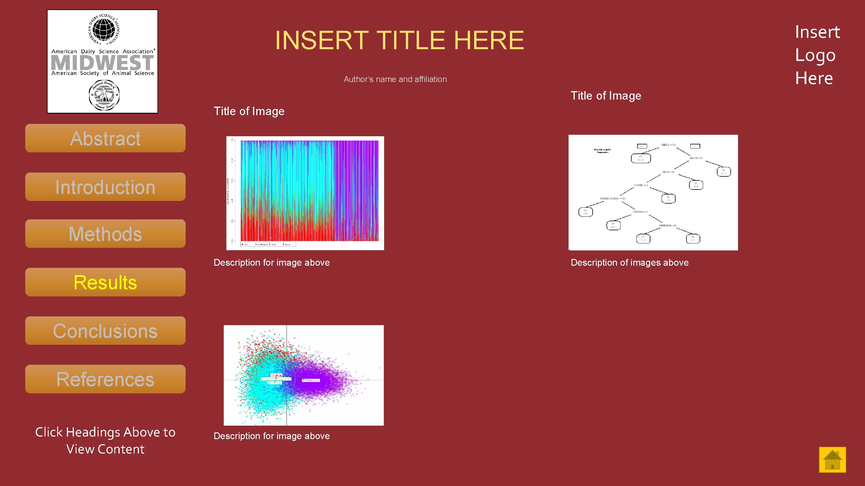 INSERT TITLE HERE Author’s name and affiliation Title of Image Abstract Binomial Logistic Regression